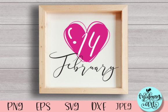 Download 14 February Wood Sign Svg - 14 february Collection